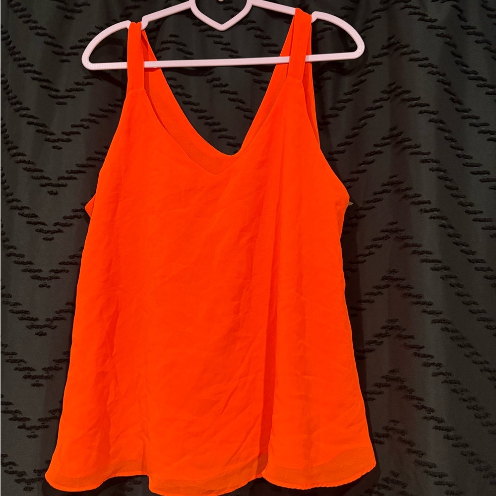 Sweet Wanderer Bright Orange Camisole